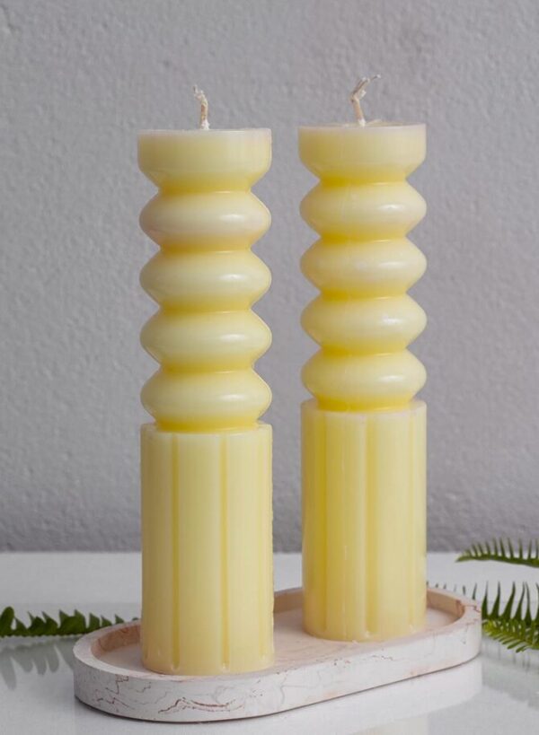 Waves & Columns Candle